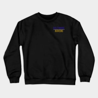 Baltimore Ravens Small Logo Crewneck Sweatshirt